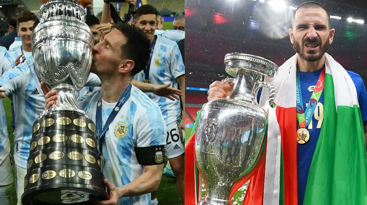 Argentina e Italia medirán fuerzas en el Estadio de Wembley.