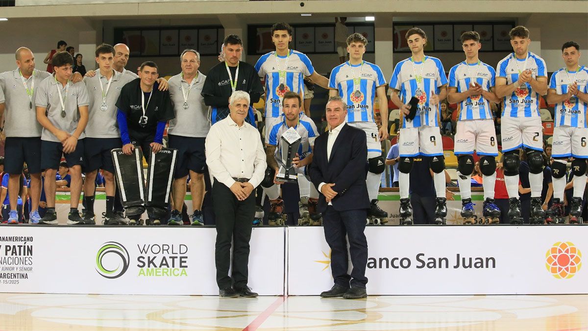 Los seniors de Argentina salieron subcampeones.