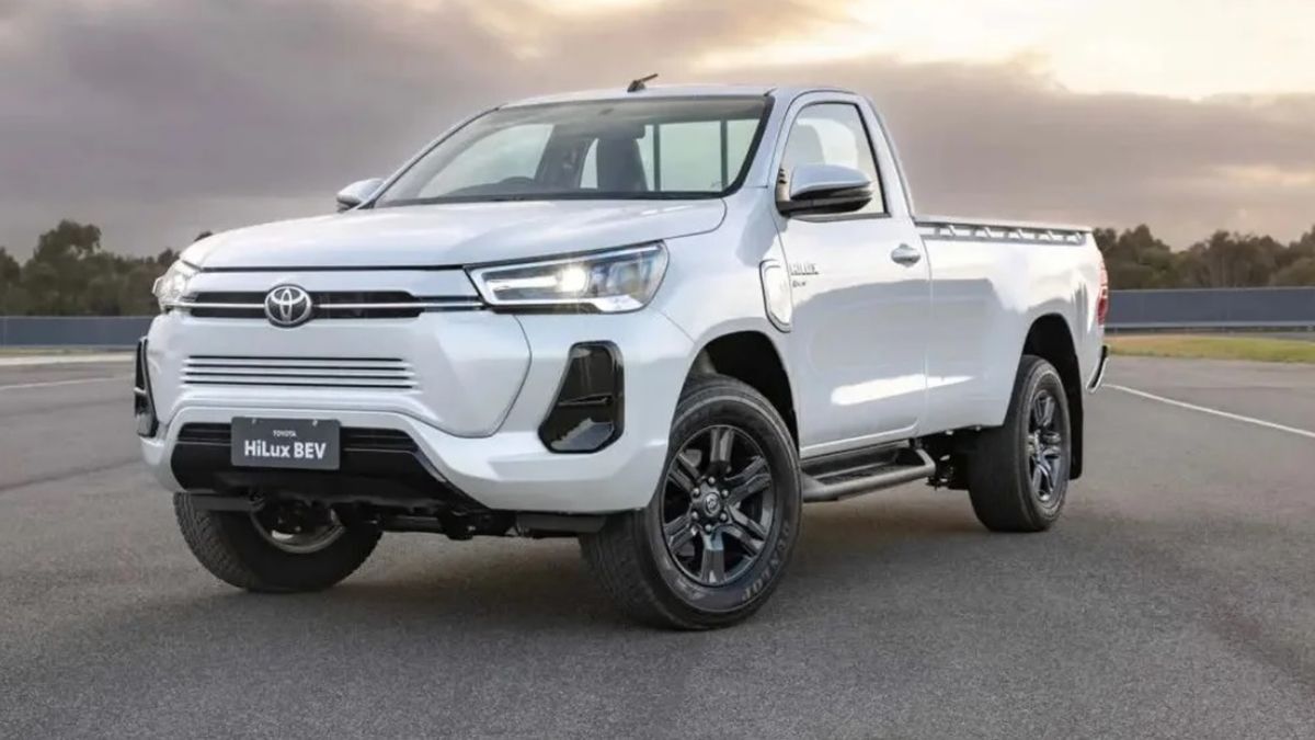 La automotriz japonesa anunció que la pick-up Toyota Hilux eléctrica se fabricará este año en Argentina, en la planta de Pacheco La automotriz japonesa anunció que la pick-up Toyota Hilux eléctrica se fabricará este año en Argentina, en la planta de Pacheco