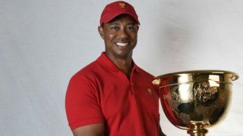 Tiger Woods se eligió a sí mismo para jugar por su país en la Presidents Cup