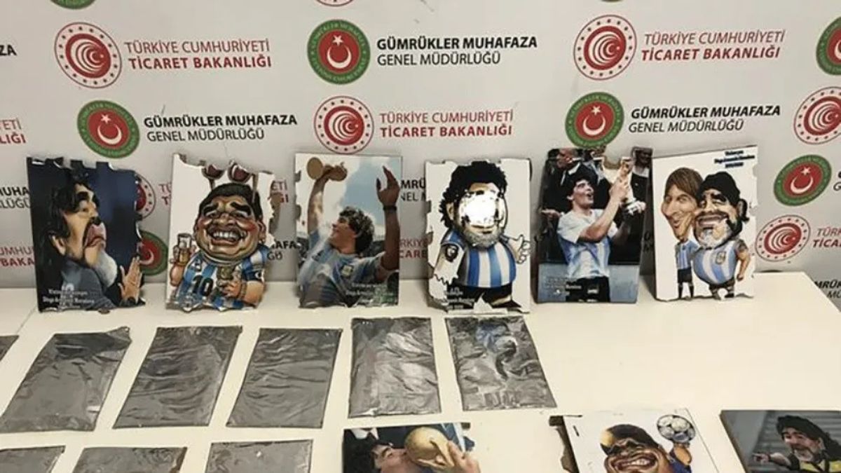 Ni después de muerto Maradona descansa tranquilo.