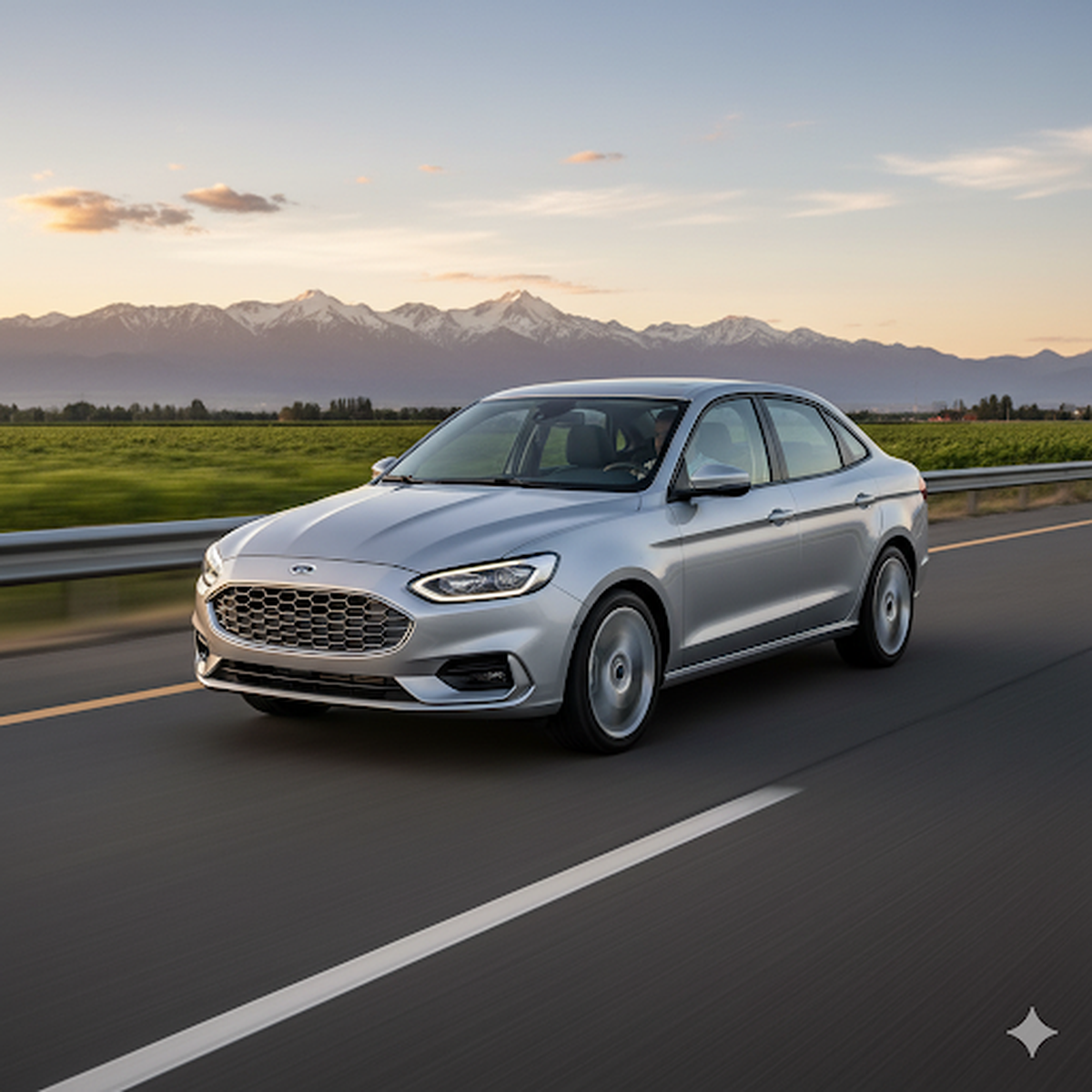 Así se vería el Ford Escort 2025, según la inteligencia artificial Así se vería el Ford Escort 2025, según la inteligencia artificial