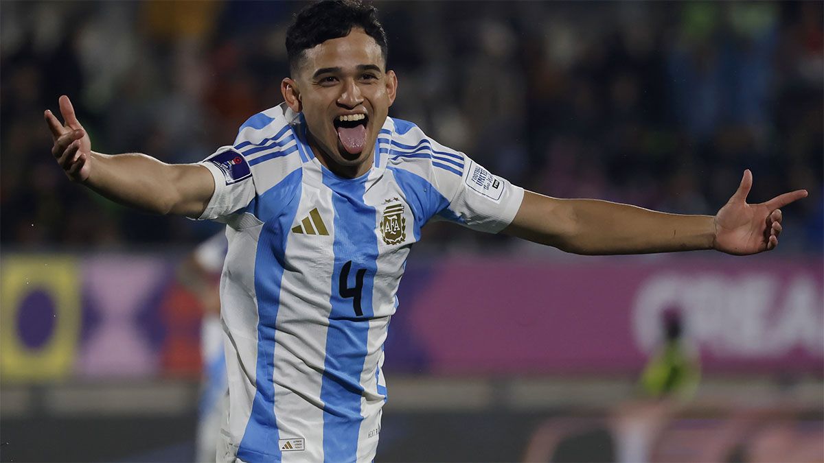 Dylan Gorosito marcó un golazo para la Selección argentina