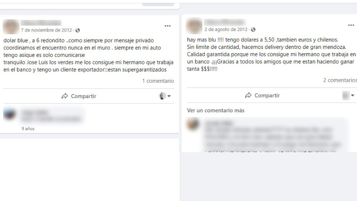 Los posteos en el perfil apócrifo que derivaron en un procedimiento de AFIP.