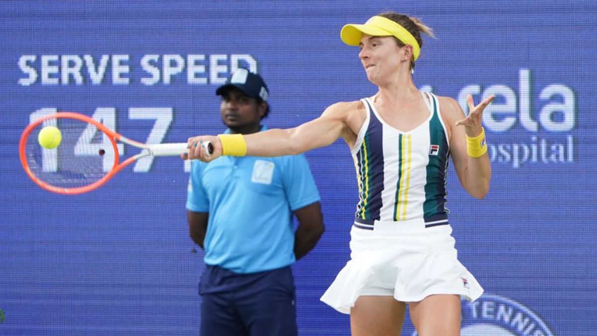 Nadia Podoroska esté volviendo a su mejor nivel en el WTA de Chennai