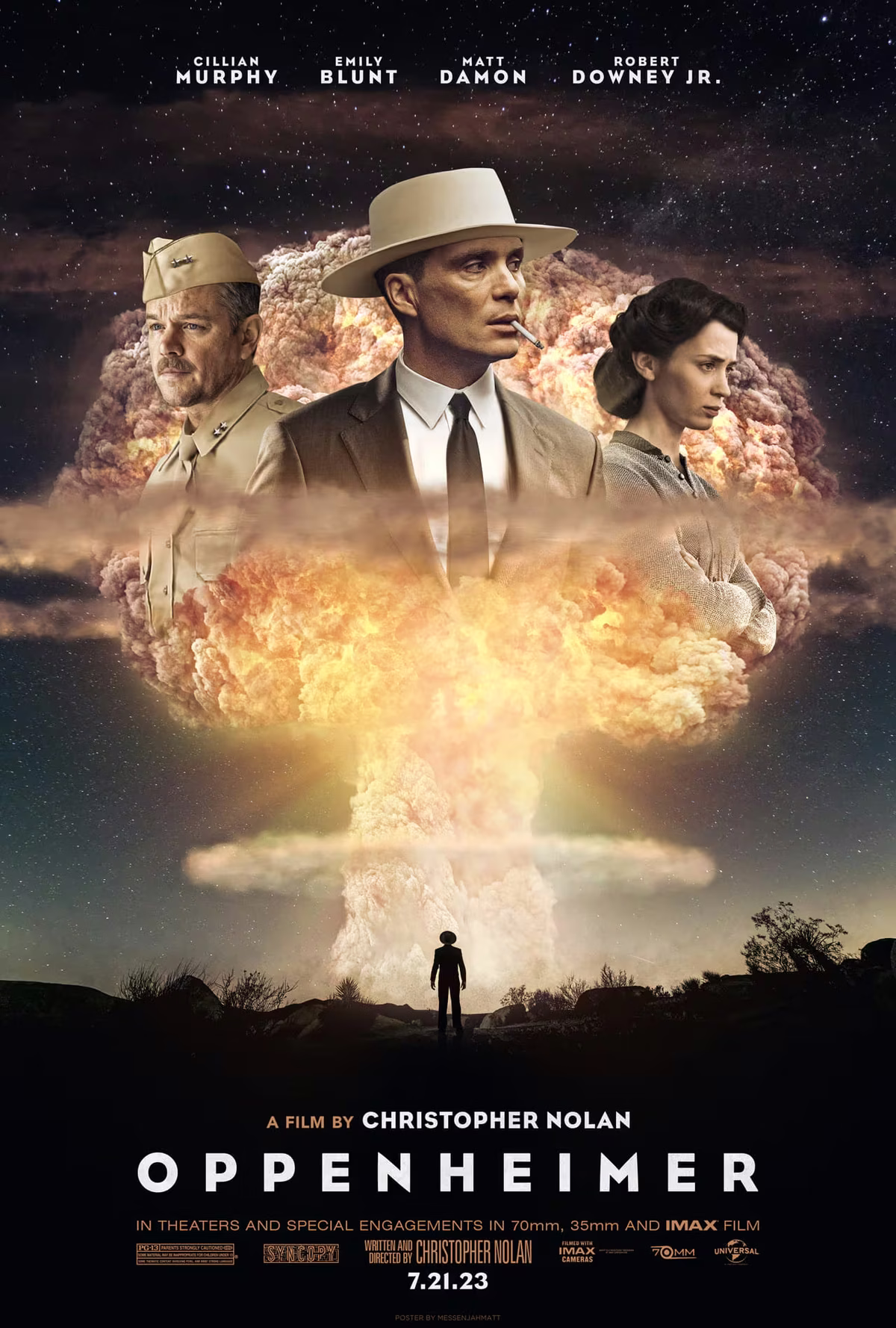 Superpremiada. Max tiene a Oppenheimer, magníficamente interpretada por el genial Cillian Murphy. Superpremiada. Max tiene a Oppenheimer, magníficamente interpretada por el genial Cillian Murphy.