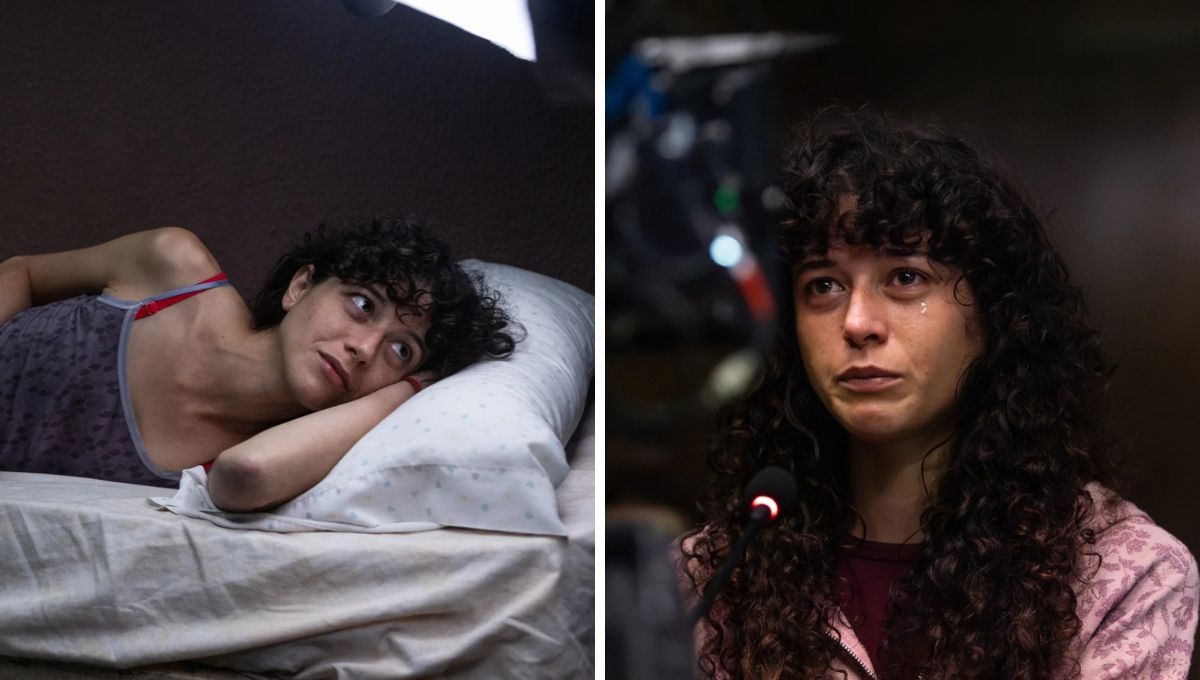 Camila Plaate en el set de "Belén". Camila Plaate en el set de "Belén". 