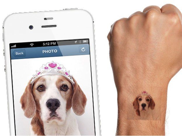 Ya te podés tatuar tus fotos de Instagram