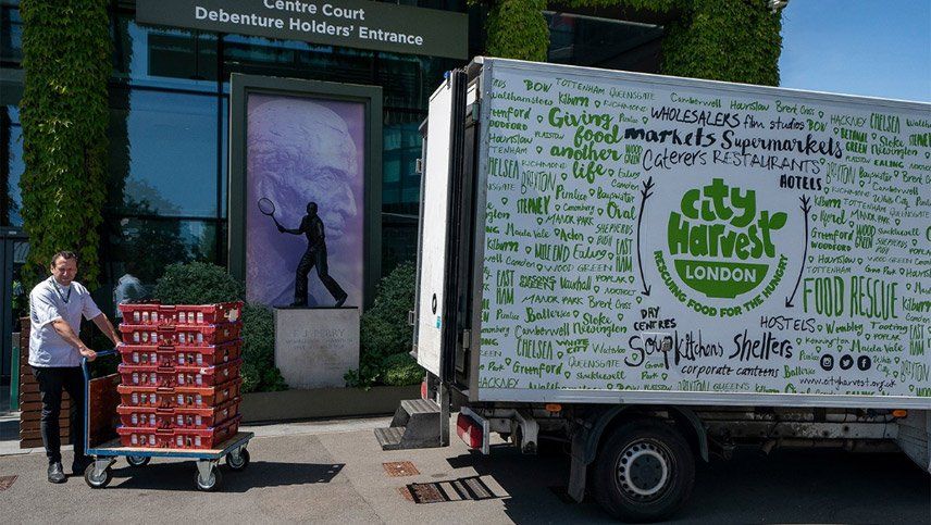 Wimbledon muestra su lado más solidario