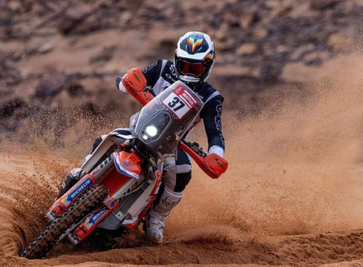 Stefano Caimi sigue teniendo una buena labor en el Rally Dakar 2023.