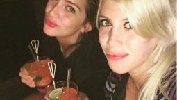 Wanda fue blanco de todas las críticas al publicar una foto con Zaira tomando unos tragos