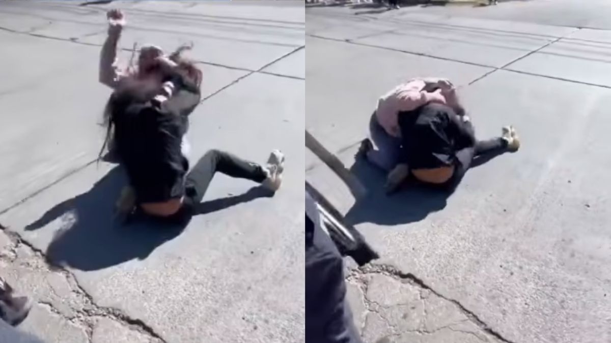 La pelea ocurrió a la salida de la escuela Tomás Silvestre, de Guaymallén.