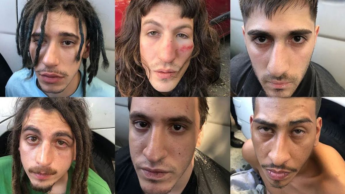 Los seis acusados de la violación grupal a una joven de 21 años, ocurrida en febrero pasado en el barrio porteño de Palermo