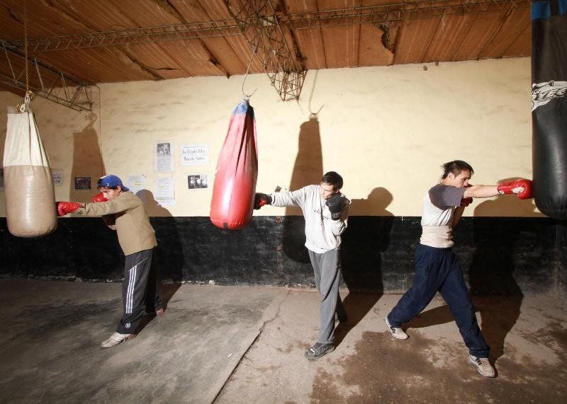 Dos sanrafaelinos se coronaron en el Vendimia de boxeo