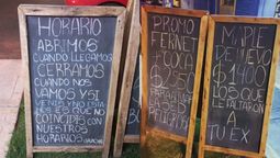 El local de Mendoza que es furor por sus ingeniosos carteles