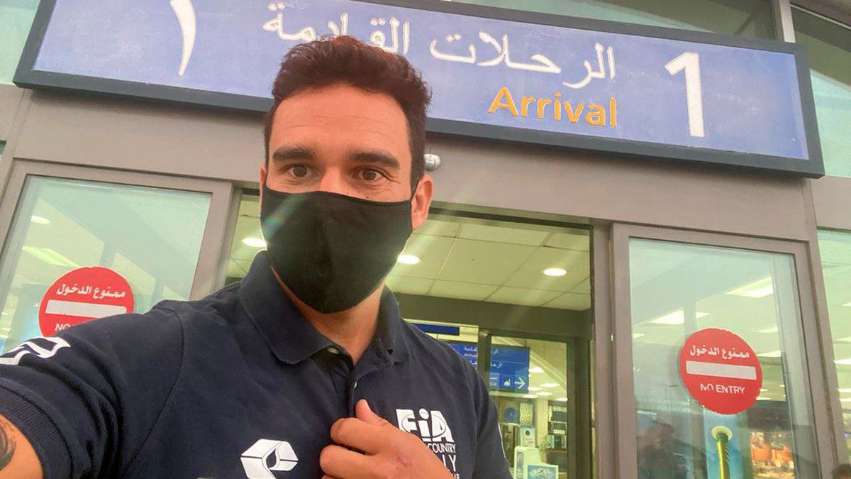 Ricardo Torlaschi llegó a Arabia tras una verdadera odisea.