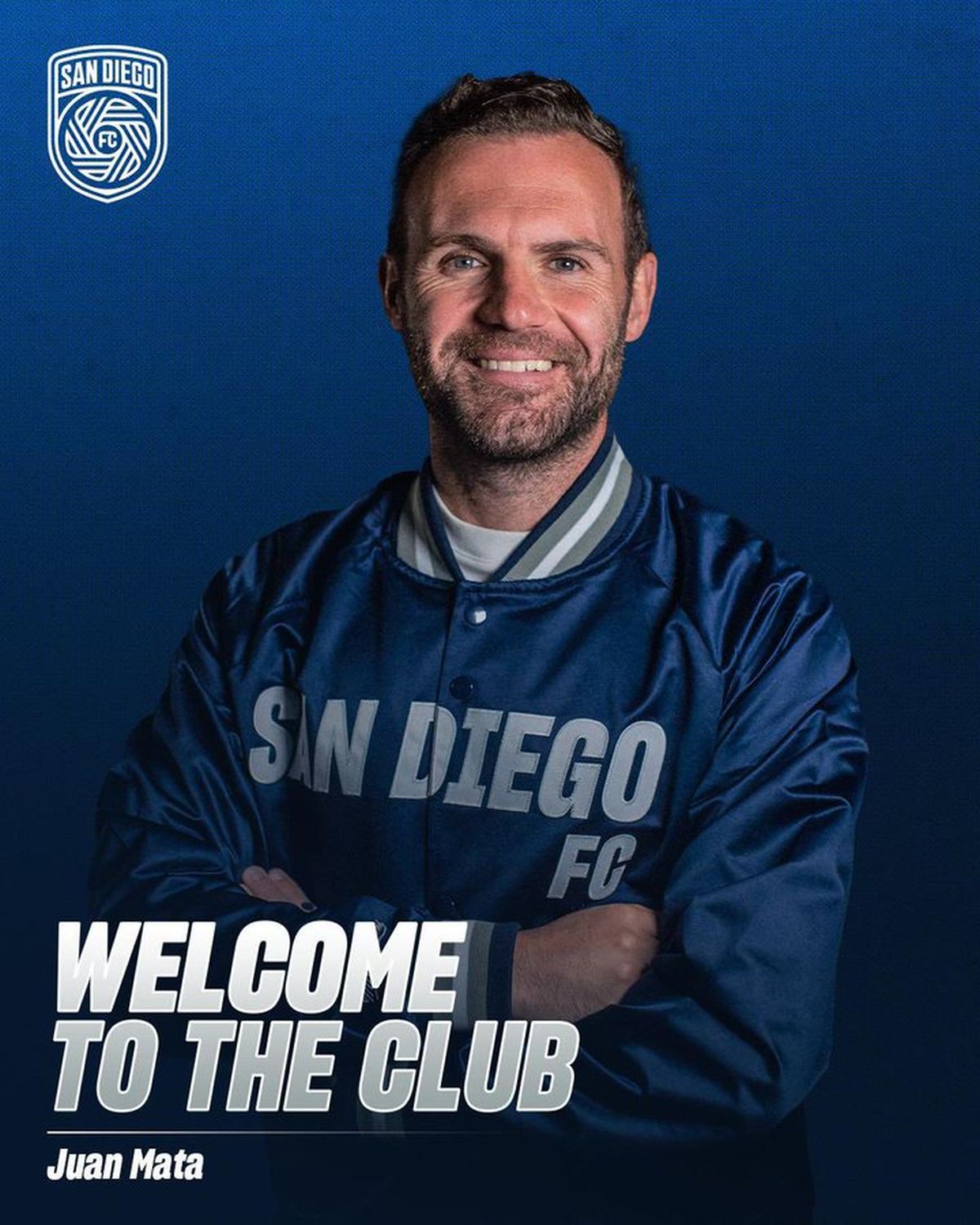 San Diego FC presentó a Juan Mata, quien se sumará a la MLS en la temporada 2025. San Diego FC presentó a Juan Mata, quien se sumará a la MLS en la temporada 2025.