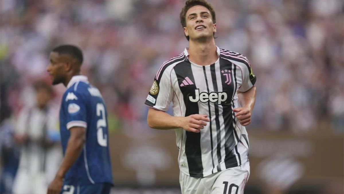 Kenan Yildiz marcó un doblete para Juventus.