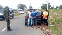 Detuvieron a tres sujetos en San Martín con 11 kilos de cocaína