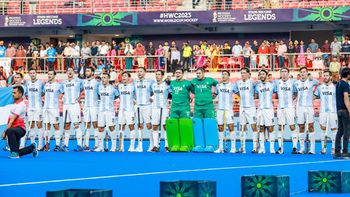 Los Leones se despidieron del Mundial de Hockey con una goleada