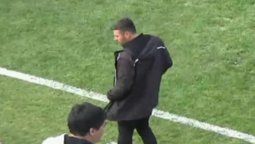 Diego Pozo recibió la habilitación y pisó el campo de juego