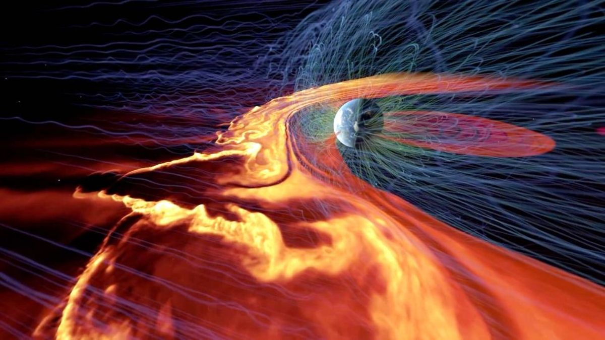 Una eventual tormenta solar podría interactuar y destruir nuestras redes eléctricas. (Foto: NASA)