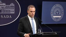 El vocero presidencial, Manuel Adorni.