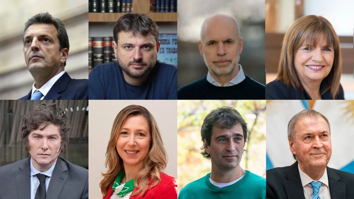 Precandidatos a presidente. (Foto: Chequeado) Precandidatos a presidente. (Foto: Chequeado)