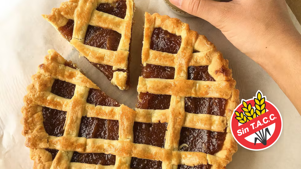 Nadie podrá resistirse a esta pastafrola sin TACC. Nadie podrá resistirse a esta pastafrola sin TACC.