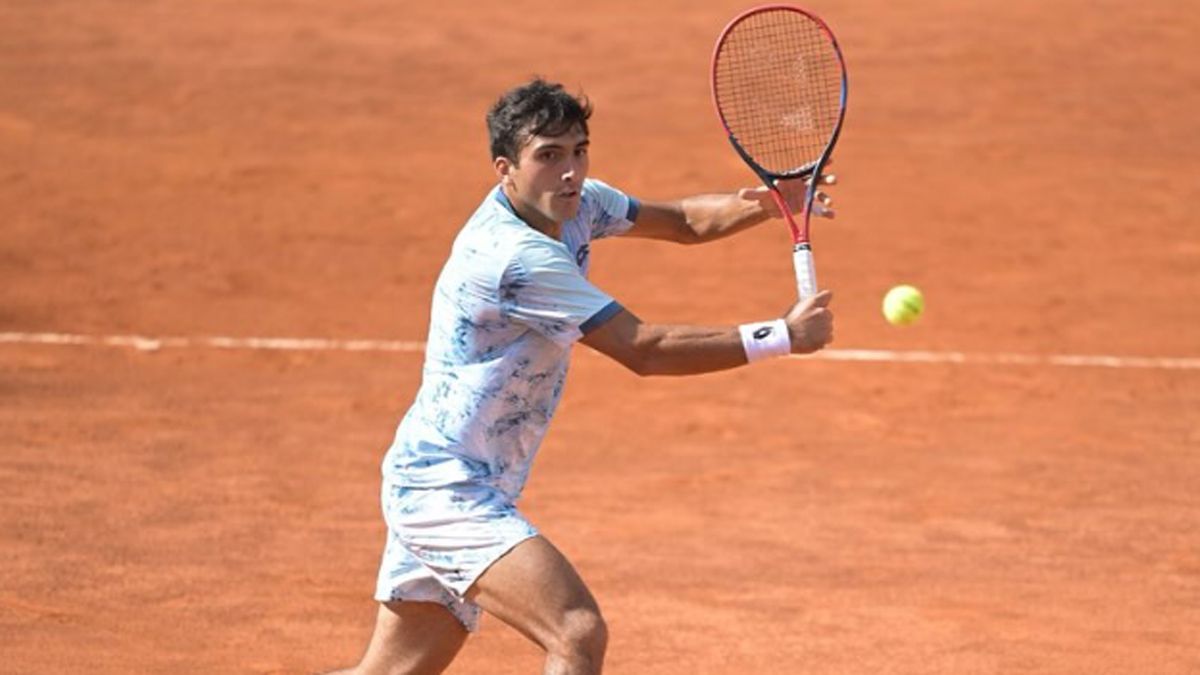 Burru jugó de igual a igual ante Khachanov.