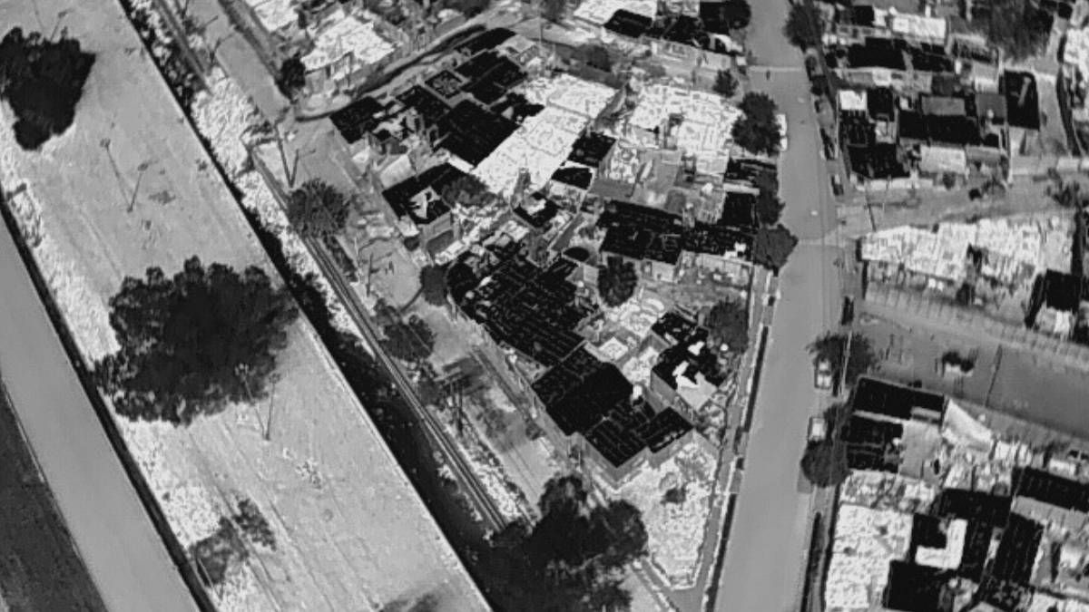 Buscaron a la víctima hasta con los drones de la Policía. Buscaron a la víctima hasta con los drones de la Policía.