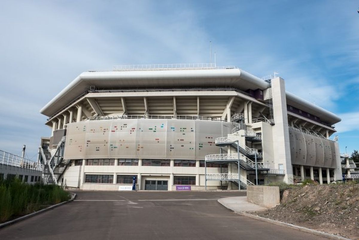 El estadio Aconcagua Arena por fuera. El estadio Aconcagua Arena por fuera.