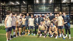 Daddy Yankee, Tapia y los jugadores de la Selección.