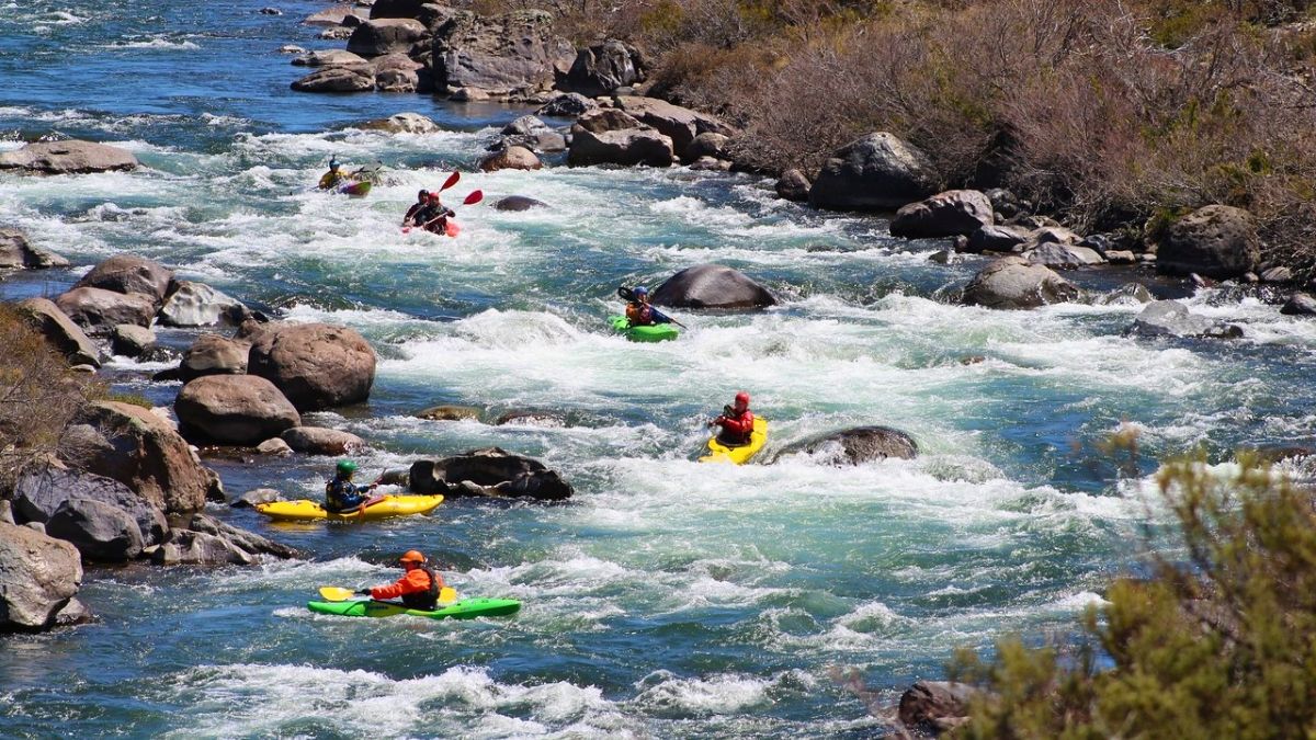 El rafting es uno de los destacados de este pueblo.