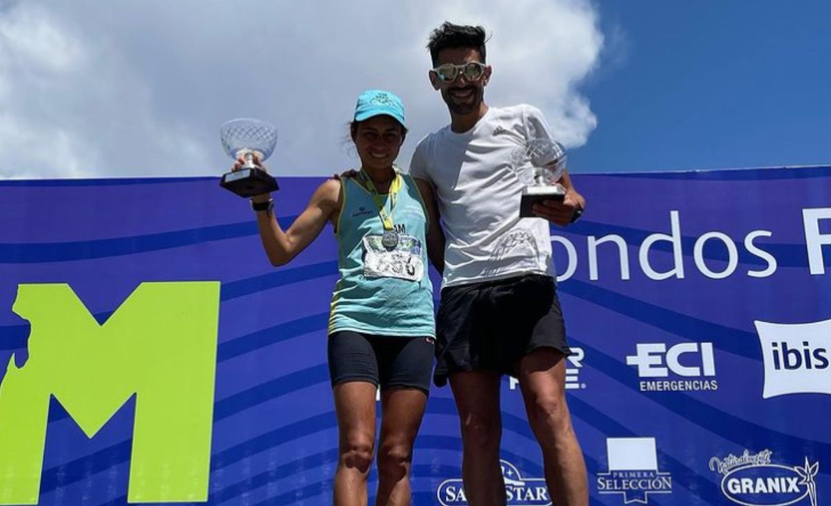 Adela Barrios y Antonio Poblete fueron los ganadores de la MIM en la prueba de 42 km