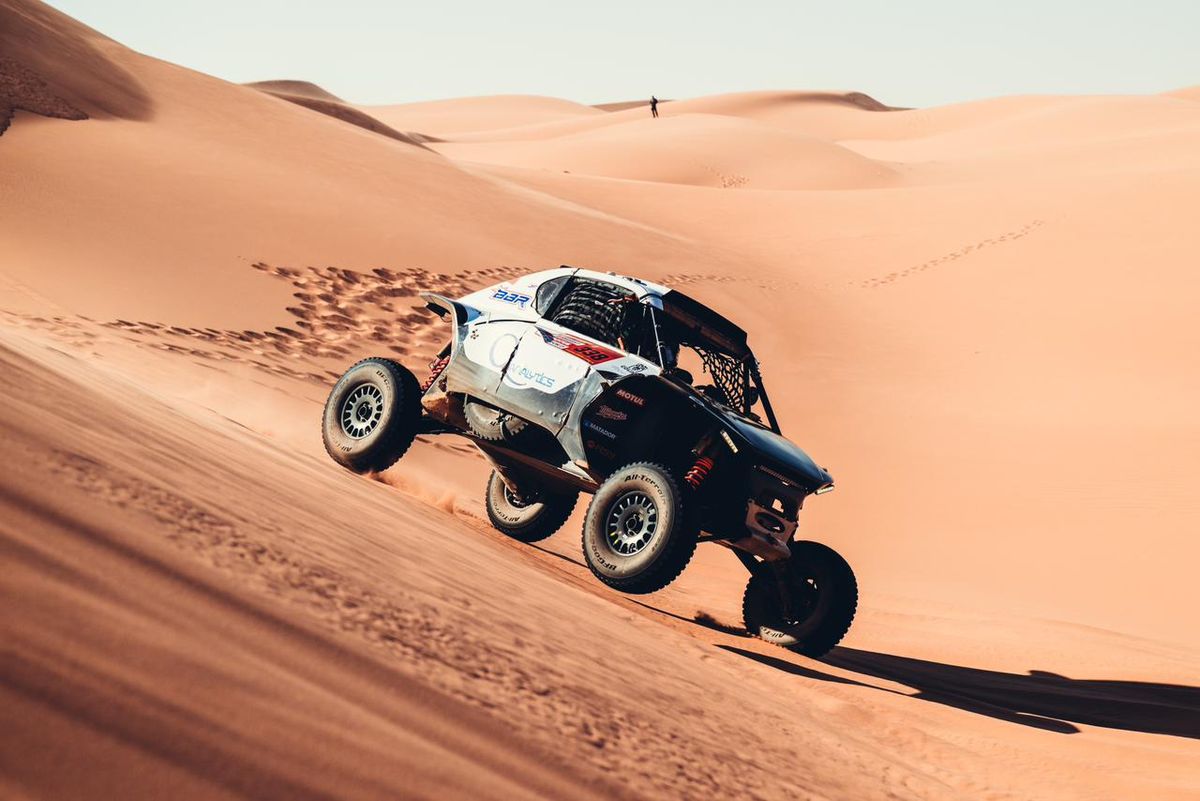 Bruno Jacomy sigue dejando a Mendoza bien posicionada en el Rally Dakar