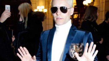 Jared Leto hizo regalos al estilo Joker