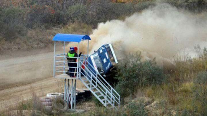 Dolor en el rally: escalofriantes imágenes de un fatídico accidente
