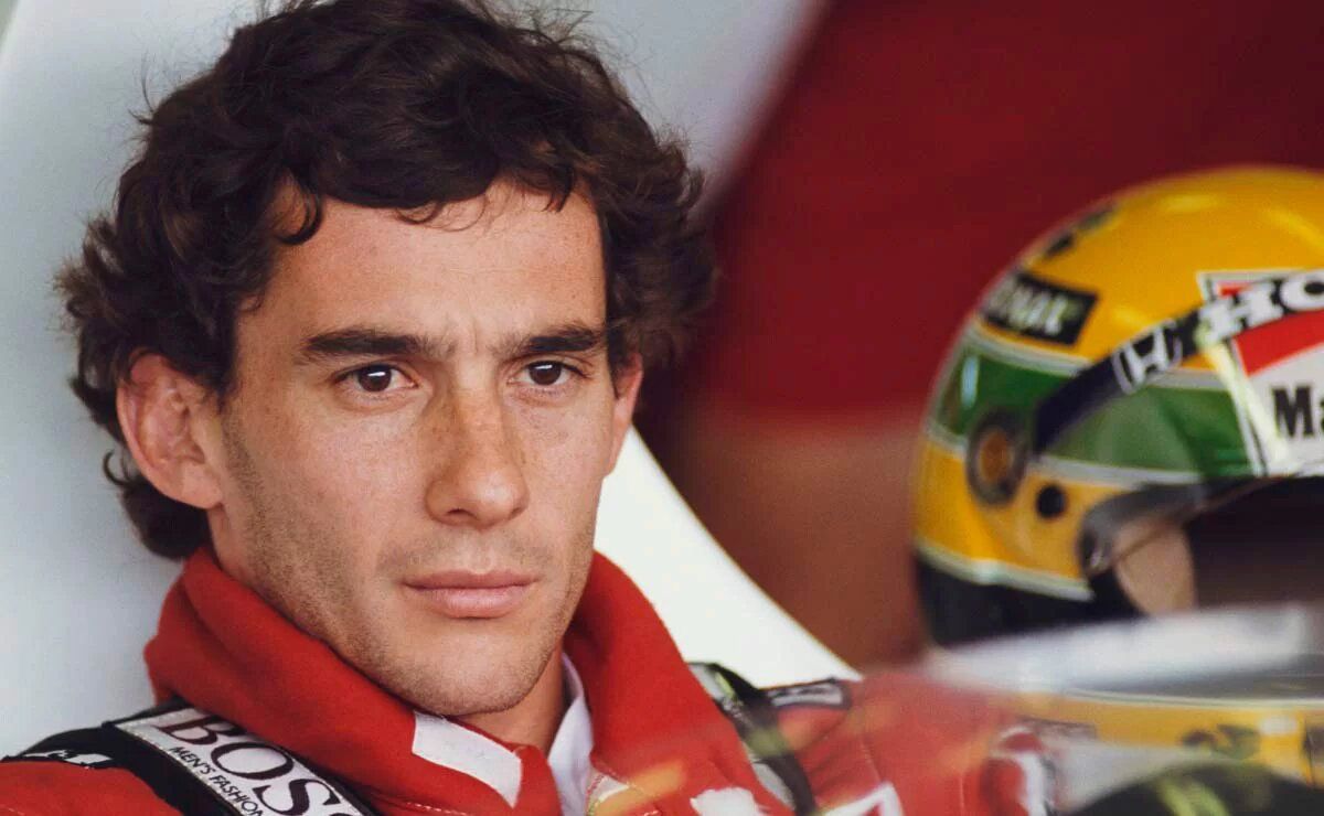 Ayrton Senna,.