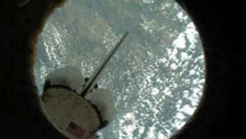 Un astronauta envió imágenes de la Tierra desde el espacio vía Twitter