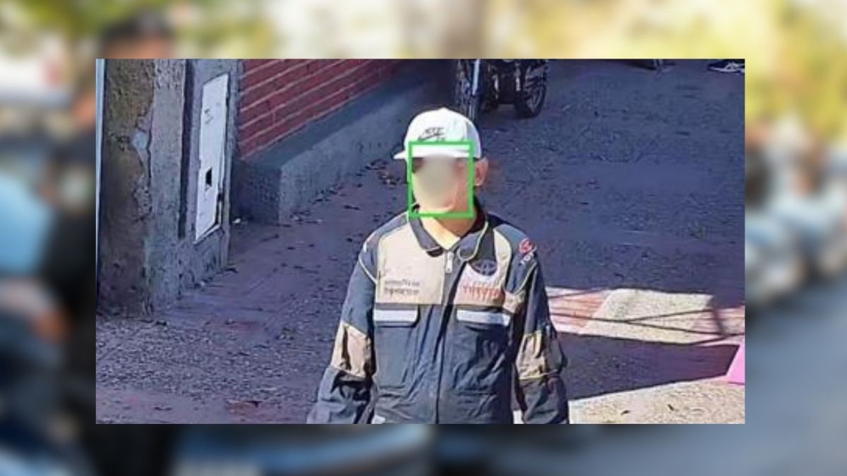 El delincuente fue detectado a través del reconocimiento facial del Gobierno.
