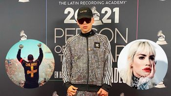 Bizarrap pidió perdón por no ganar un Grammy: Chilavert y Lali reaccionaron