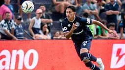 Rodrigo Atencio dio dos asistencias en el partido entre Independiente Rivadavia e Independiente de Avellaneda en el Bautista Gargantini. Foto: Gentileza.&nbsp;